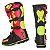 BOTA MOTOCROSS IMS LIGHT VERMELHO FLUOR PRETA TAM 12 (46) - Imagem 1