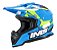 CAPACETE MOTOCROSS TRILHA IMS ARMY AZUL TAM M 58 - Imagem 1