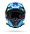 CAPACETE MOTOCROSS TRILHA IMS ARMY AZUL TAM M 58 - Imagem 2