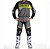 Camisa motocross Circuit Marea Preto Verde Fluor Tam GG - Imagem 2