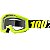 OCULOS 100% MOTOCROSS TRILHA STRATA NEON AMARELO FLUOR - Imagem 1