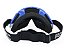 OCULOS MOTOCROSS TRILHA MATTOS RACING COMBAT CRISTAL AZUL - Imagem 3