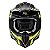 CAPACETE MATTOS RACING COMBAT MTR02 AMARELO FLUOR TAM 58 - Imagem 1