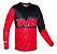 CAMISA MOTOCROSS TRILHA ENDURO IMS ARMY FLUOR VERMELHO TAM M - Imagem 1