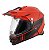 CAPACETE MOTOCROSS MATTOS RACING TTR 2 VERMELHO PRETO TAM 58 - Imagem 4