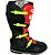 BOTA MOTOCROSS TRILHA ENDURO ASW PRETO VERMELHO AMARELO FLUO TAM 9 (39/40) - Imagem 4