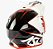 CAPACETE TRILHA ASW FUSION 2.0 BLADE VERMELHO BRANCO TAM 58 - Imagem 2