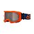 OCULOS MOTOCROSS TRILHA FOX MX MAIN RACE FLO ORG AZUL LARANJ - Imagem 2