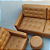 Poltrona Living Caramelo Couro Legítimo Envelhecido - Imagem 7