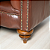 Sofá Chesterfield Couro Legítimo Café 3 Lugares 2,40 Larg. - Imagem 3