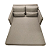 Sofá Cama 2 Lugares Maison Linho Cinza - Imagem 4