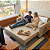 Sofá Cama 2 Lugares Maison Linho Bege - Imagem 5