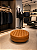 Puff Chesterfield Redondo em Couro Envelhecido Caramelo - Imagem 2