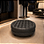 Puff Chesterfield Redondo em Couro Envelhecido Grafite - Imagem 2