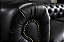 Sofá Chesterfield 2 Lugares em Couro Legítimo Preto - Imagem 6