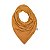 Babador Infantil 100% Algodão com Plástico Bandana Caramelo Gesta Slings - Imagem 1