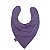 Babador Infantil 100% Algodão com Plástico Bandana Alfazema Gesta Slings - Imagem 1