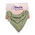 Babador Infantil 100% Algodão com Plástico Bandana Alecrim Gesta Slings - Imagem 1