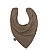 Babador Infantil 100% Algodão com Plástico Bandana Nude Gesta Slings - Imagem 1