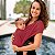 Sling Unissex 100% Algodão Easy Marsala Gesta Slings - Imagem 2