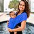 Sling Unissex 100% Algodão Easy Azul Bic Gesta Slings - Imagem 2