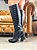 Bota Feminina Mia Cano longo Croco Preto - Imagem 6