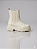 Coturno Feminino Chelsea Gabi Off-white - Imagem 5