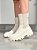 Coturno Chelsea Feminino Sarah Off-white - Imagem 6