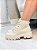 Coturno Feminino Adri Off-white - Imagem 7