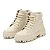 Coturno Feminino Adri Off-white - Imagem 9