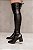 Bota Feminina Naty Over preto - Imagem 8