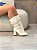 Bota Feminina Over Aisha Off-white - Imagem 3