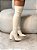 Bota Feminina Over Aisha Off-white - Imagem 7