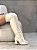 Bota Feminina Over Aisha Off-white - Imagem 8
