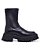 Coturno Feminino Key preto cano curto - Imagem 3
