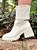 Bota Feminina Meia Sofy Off-white - Imagem 12