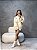 Bota Feminina Meia Sofy Off-white - Imagem 5
