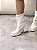 Bota Feminina Meia Sofy Off-white - Imagem 6