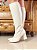 Bota Feminina Mia Cano longo Off-white Croco - Imagem 6