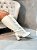 Bota Feminina Mia Cano longo Off-white Croco - Imagem 4