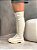 Coturno Over Feminino Leona Off-white - Imagem 2