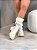 Coturno Over Feminino Leona Off-white - Imagem 5