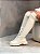 Coturno Over Feminino Leona Off-white - Imagem 9