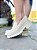 Mocassim Confort Gretha Off-white com strass - Imagem 10