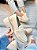 Mocassim Confort Gretha Off-white com strass - Imagem 2