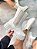 Coturno Feminino Cali Chelsea Off-white em Couro - Imagem 11