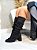 Bota Feminina Over Rafy Preta em Camurça Stretch - Imagem 7