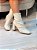 Bota Feminina Rebeca Off-white - Imagem 7