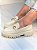 Mocassim Feminino Luana Off-white com Bridão - Imagem 3