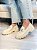 Mocassim Feminino Luana Off-white com Bridão - Imagem 4